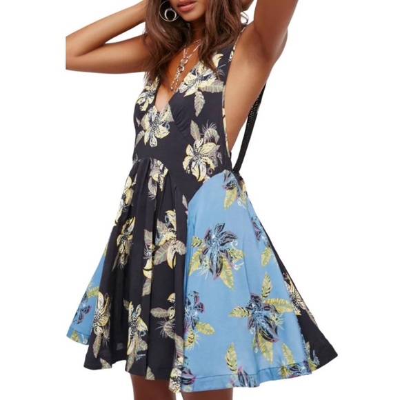 Free People Thought I Was Dreaming Patchwork Dress - Picture 6 of 9